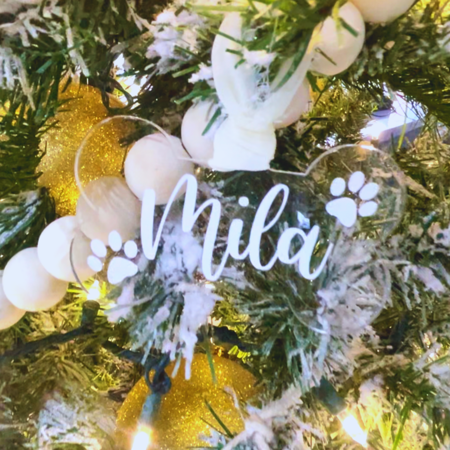 Personalized Acrylic Ornaments